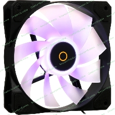 Реверсный вентилятор Fan Ocypus Beta F12 BK ARGB REVERSE BLADE PWM черный