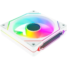 Вентилятор для корпуса Bloody CF-12 LCD ARGb 120х120x25 белый 4-pin 32дБ (упак.:1шт) (CF-12-ARGb120-WH) Ret