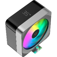 Кулер для процессора Ocypus Delta A40 EX BK Digital, 120мм ARGB FAN, Top Display Panel, 4 HEAT PIPES, 4-PIN PWM, 500-1800 RPM, 29DBA, HYDRO BEARING, LGA115X/1200/1700/18XX, AM4/AM5