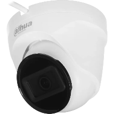 Камера видеонаблюдения Dahua DH-IPC-T1E20P-A-0280B, IP, 2 Мп, 2.8 мм, белая