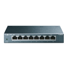 Коммутатор TP-Link TL-SG108, 8×1 Гбит/с, неуправляемый