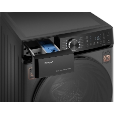 Стиральная машина Weissgauff WM 59411 Direct Drive Inverter Steam Deep Grey серая, загрузка фронтальная 11кг, 1400 об/мин., класс: A+++