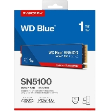 Накопитель SSD WD 1TB M.2 2280 NVMe PCIE 4.0 x4 7100/6700 BLUE SN5100