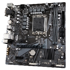 Материнская плата Gigabyte H610M-H DDR4, LGA 1700, Intel H610, 2xDDR4, 4xSATA, 1xM.2, 1xPCIe 4.0 x16, 2xPCIe 3.0 x1, 1xVGA, 1xHDMI, 1x1Gb LAN, 4xUSB-A 5Gbps, 2xUSB-A 2.0, 1xPS/2, 3x3.5 мм, 7.1, mATX
