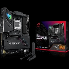 Материнская плата ASUS ROG STRIX B850-F GAMING WIFI, AM5, AMD B850, 4xDDR5, 2xSATA, 4xM.2, 1xPCIe 5.0 x16, 1xPCIe 4.0 x16, 1xPCIe x4, 1xDP, 1xHDMI, 1x2.5Gb LAN, 1xUSB-C 20Gbps, 1xUSB-C 10Gbps, 3xUSB-A 10Gbps, 4xUSB 5Gbps, 4xUSB 2.0, 3x3.5 мм, 7.1, ATX