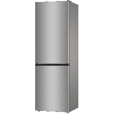 Холодильник Gorenje NRKE62XL серебристый металлик двухкамерный 203/99л морозилка снизу, No Frost