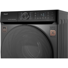 Стиральная машина Weissgauff WM 59411 Direct Drive Inverter Steam Deep Grey серая, загрузка фронтальная 11кг, 1400 об/мин., класс: A+++