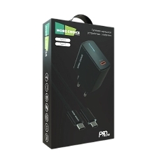 Сетевое зарядное устройство MORE CHOICE (4610196409912) NC60a черный - СЗУ 1USB-C 3.0A PD 20W быстрая зарядка для Type-C