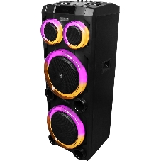 Колонка портативная Ural 23 черный 2000W 1.1 BT/3.5Jack/USB-C 15м 7000mAh (УРАЛ МОЛОТ 23)