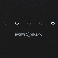 Вытяжка кухонная Krona URAN 600 DN BLACK 4S