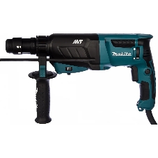 Перфоратор Makita HR2631FT, SDS-plus, 800 Вт, 2,7 Дж, от сети