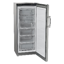 Морозильная камера Indesit DFZ 4150 G, серебристый, 204л, 6 ящиков