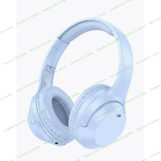 Беспроводные/проводные наушники Borofone BO26 синий, накладные, Bluetooth + проводной, складная конструкция, микрофон, до 40 ч