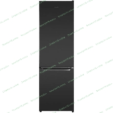 Холодильник Maunfeld MFF176SFSB черный двухкамерный 188/75л морозилка снизу, ручная разморозка