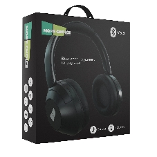 Беспроводные наушники MORE CHOICE HW11 черный, накладные, Bluetooth, до 6 ч