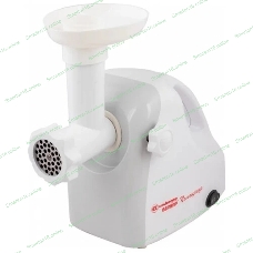 Мясорубка электрическая БЕЛВАР КЭМ-П2У 305-01 белый, 1800 Вт, 0.4 кг/мин, реверс, защита от перегрузки, насадки - 4