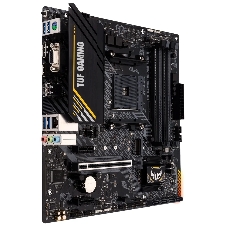 Материнская плата ASUS TUF GAMING A520M-PLUS, AM4, AMD A520, 4xDDR4, 4xSATA, 2xM.2, 1xPCIe 3.0 x16, 2xPCIe 3.0 x1, 1xVGA, 1xDVI, 1xHDMI, 1x1Gb LAN, 1xUSB-A 10Gbps, 4xUSB-A 5Gbps, 2xUSB-A 2.0, 3x3.5 мм, 7.1, mATX