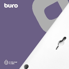 Сетевой фильтр Buro 500SH-3-SW-W 3 м, 5 розеток, белый, коробка