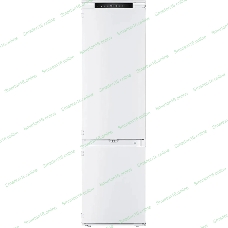 Встраиваемый холодильник Zigmund & Shtain BR 19 X белый двухкамерный 209/64 л морозилка снизу, No Frost