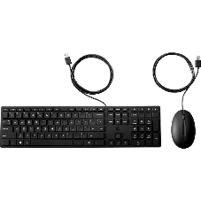 Комплект клавиатура+мышь HP 320MK проводной, USB, чёрный