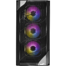 Корпус SAMA V42, Midi-Tower, чёрный, 4 x 120 мм