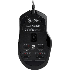 Мышь проводная A4Tech Bloody X5 Max черный, 10000 dpi, USB, кнопки - 9