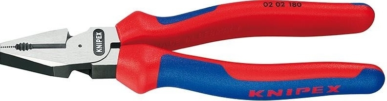 Плоскогубцы KNIPEX KN-0202180 силовые кованая сталь