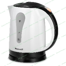 Чайник электрический Maxwell MW-1079 W, 2200 Вт, 1.7 л, белый/черный