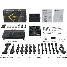 Блок питания Seasonic ATX 1200W VERTEX GX-1200 80 PLUS gold (20+4pin) APFC 135мм fan 18xSATA Cab Manag RTL