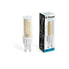 Лампа светодиодная Feron LB-436 13Вт 230В G9 дневной капсульная