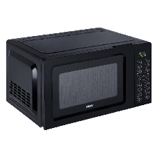Микроволновая печь BBK 17MWS-786S/B черный, 17 л, 700 Вт, переключатели - кнопки
