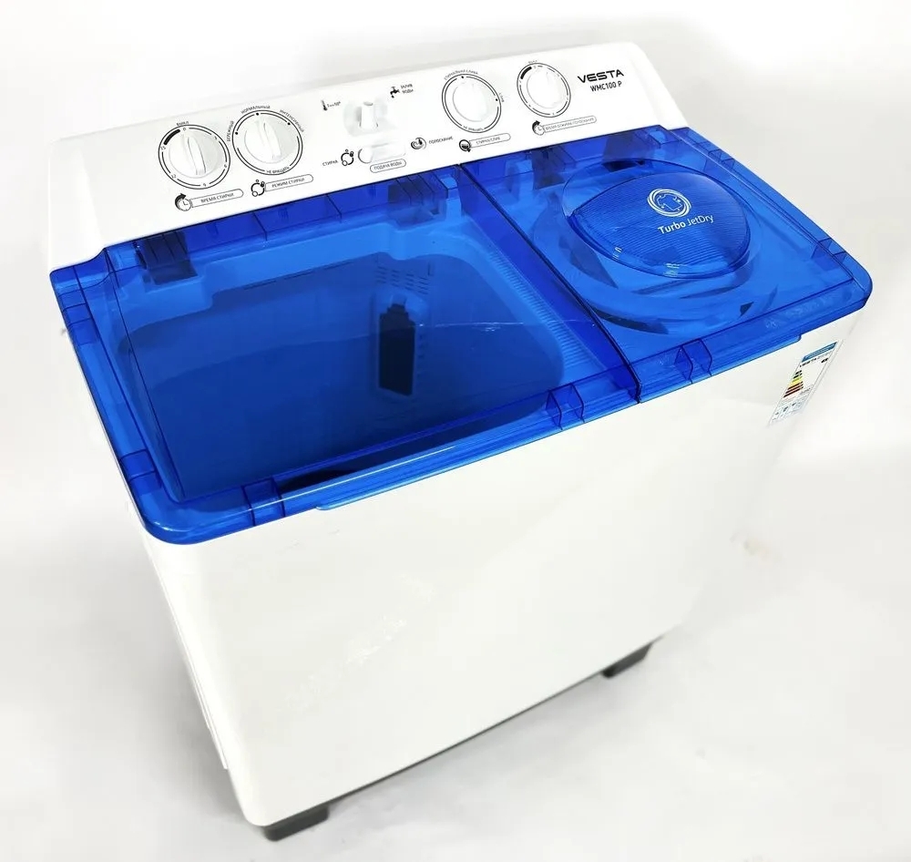 Стиральная машина VESTA WMC100P 10кг Синий
