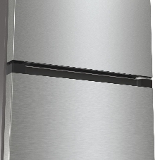 Холодильник Gorenje NRKE62XL серебристый металлик двухкамерный 203/99л морозилка снизу, No Frost
