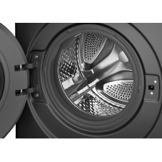 Стиральная машина Weissgauff WM 59411 Direct Drive Inverter Steam Deep Grey серая, загрузка фронтальная 11кг, 1400 об/мин., класс: A+++