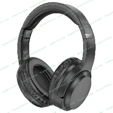 Беспроводные/проводные наушники Borofone BO25 черный, накладные, Bluetooth + проводной, складная конструкция, микрофон, до 30 ч
