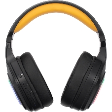 Гарнитура MARVO HG9084W Pulz 80W чёрный, беспроводная + проводная, радиоканал, до 50 ч, подсветка, совместимость с PS5, Xbox