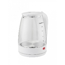 Электрочайник Blackton Bt KT100G белый, 1.7 л, 1500 Вт, скрытый нагревательный элемент
