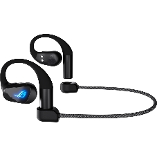 Гарнитура ASUS ROG Cetra Open Wireless Gaming Earbuds чёрный, беспроводная, радиоканал, до 16 ч, подсветка, совместимость с PS5