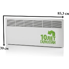 Конвектор электрический Ensto FinnHeat EPHBM07PR белый, 750 Вт, 12 м2, термостат