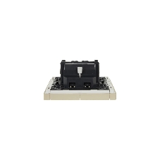 Выключатель IEK FORTE&PIANO FP405 2-кл 10А ваниль