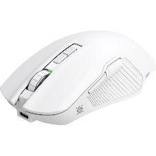 Мышь беспроводная/проводная Defender Whisper GM-209 белый, 7200 dpi, радиоканал, Bluetooth, USB, кнопки - 8