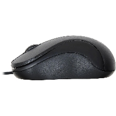 Мышь проводная Oklick 115S черный, 1200 dpi, USB, кнопки - 3