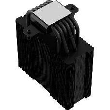 Устройство охлаждения(кулер) Thermalright Burst Assassin Vision 120 Soc-AM5/AM4/1200/1700/1851 черный 4-pin 25.6dB Al+Cu LCD Ret (BA120-VISION-BL)