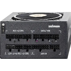 Блок питания Zalman ZM1000-TMX2 VIEW, 1000W, ATX12V v3.0, APFC, 12cm Fan, 80 PLUS Gold Gen5, Full Modular, side ARGb lights, Retail