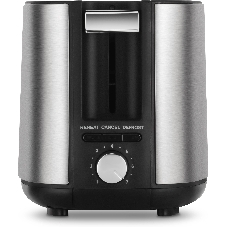 Тостер Vitek VT-7156 серебристый/черный, 750 Вт, 2 слота