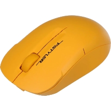 Мышь беспроводная A4Tech Fstyler FG15CS Air2 желтый, 1200 dpi, радиоканал, USB, кнопки - 3