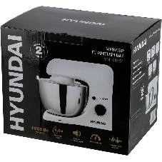 Миксер планетарный Hyundai HYM-S4451 1000 Вт, белый/черный