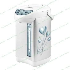 Термопот Добрыня DO-496 5,5л Тюльпан на белом, 750 Вт, нерж, 3сп.под.воды