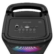 Колонка портативная Ural Молния 111 черный 40W 2.0 BT/3.5Jack/USB 1500mAh (МОЛНИЯ 111)