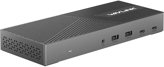 USB-концентратор WAVLINK USB-C Triple Display 4K@60Hz Universal /100W PowerDelivery Include 20V/8A Power Adapter/ 4xUSB3.0/3xUSB C/2xDP 4K 60HZ/3xHDMI 4K 60HZ/1xGigabit LAN/1xAudio In/Out